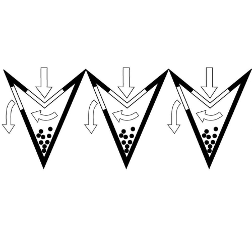 Schéma effet Venturi filtration inertie Technicis