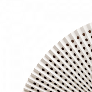 Filtre en carton plissé accordéon blanc 750 mm pour mur aspirant de cabine de peinture