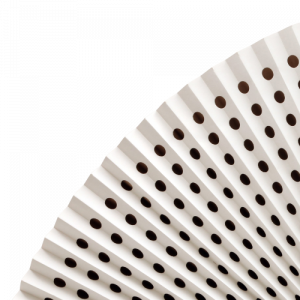 Filtre en carton plissé accordéon blanc 900 mm pour mur aspirant de cabine de peinture