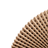 Filtre en carton plissé accordéon marron 750 mm pour mur aspirant de cabine de peinture