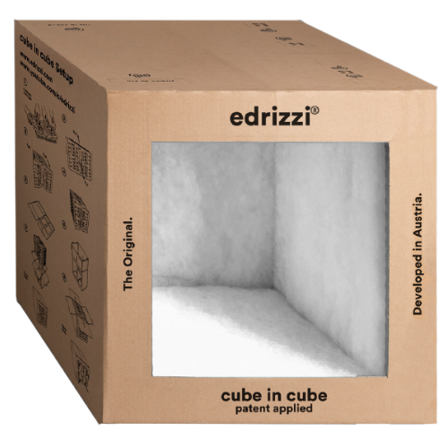 Cube in Cube Edrizzi filter for paint booth – high efficiency overspray filtration