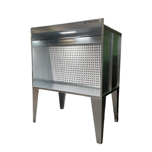 Cabine de peinture compacte TechniLab 150 pour atelier et laboratoire