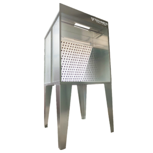 Cabine de peinture 1 mètre aspiration professionnelle